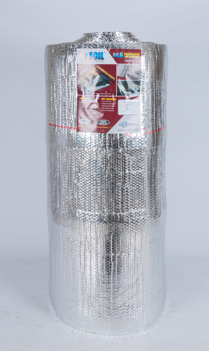 l'Enveloppe Réchauffante RFOIL BIG-6 REFLECTIVE BUBBLE DUCT WRAP – ThermoMFG