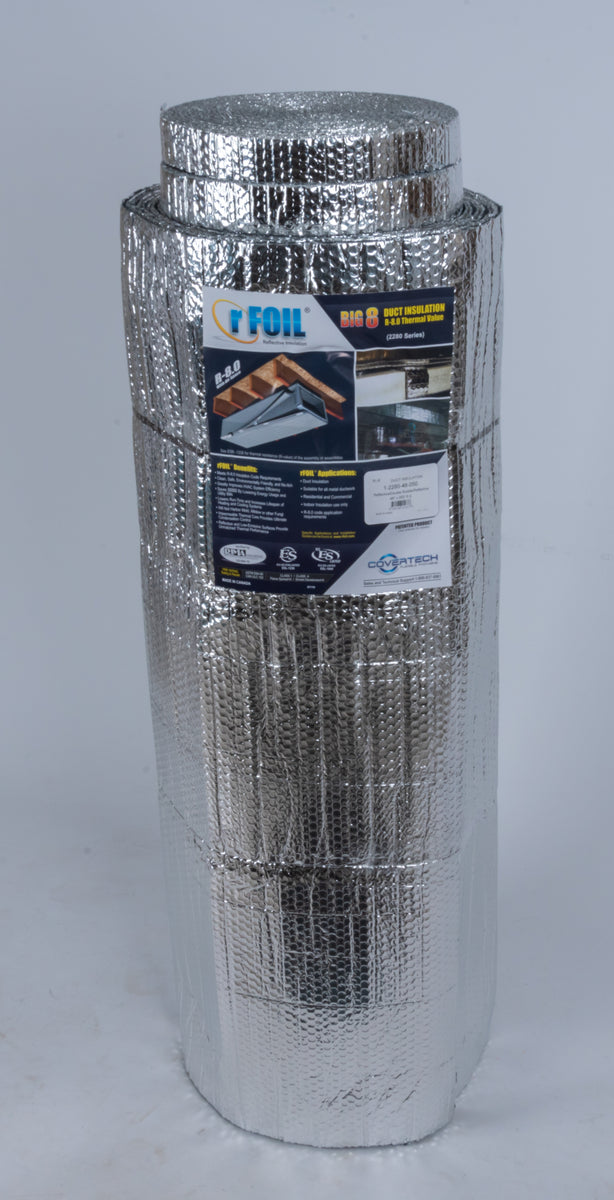 RFOIL BIG-8 REFLECTIVE BUBBLE DUCT WRAP